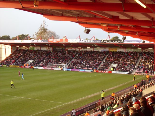 The North Stand During the Match